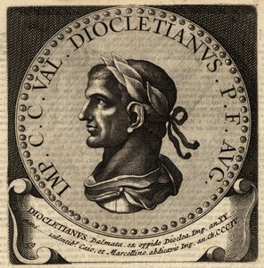 Portrét římského císaře Diokleciána. od Netherlandish School