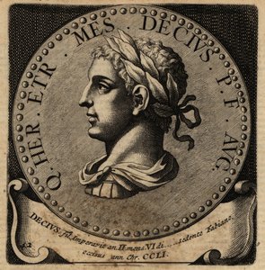 Portrét římského císaře Herennia Etrusca. od Netherlandish School