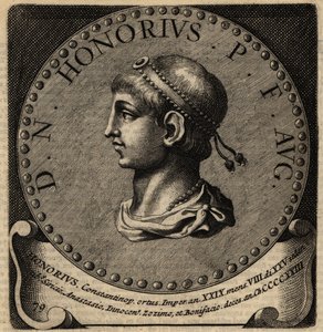 Portrét římského císaře Honoria. od Netherlandish School