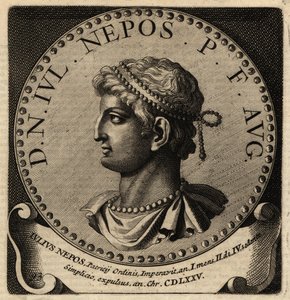 Portrét římského císaře Julia Nepose od Netherlandish School