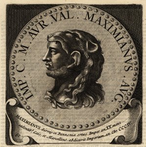 Portrét římského císaře Maximiana. od Netherlandish School