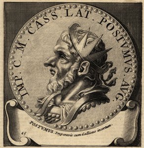 Portrét římského císaře Postuma. od Netherlandish School