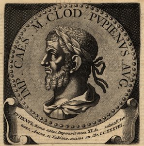 Portrét římského císaře Pupiena. od Netherlandish School