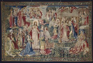 Vzkříšení z Alegorie vykoupení člověka, kolem 1500-10 od Netherlandish School