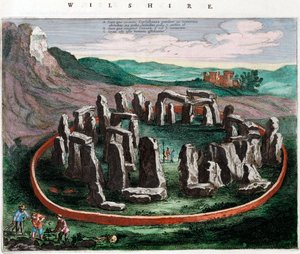 Pohled na Stonehenge od Netherlandish School