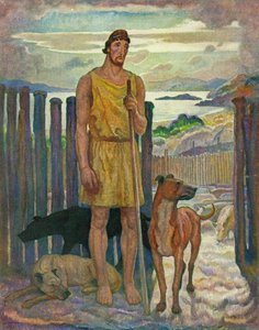 Eumaeus, pastevec vepřů od Newell Convers Wyeth