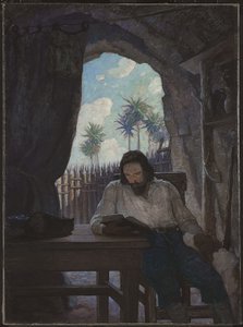 Ráno jsem si vzal Bibli; a počínaje Novým zákonem jsem začal... od Newell Convers Wyeth