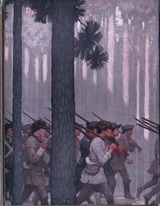 Design vnitřní obálky, 1928 od Newell Convers Wyeth