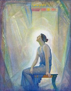 Truchlící Penelopa, 1929 od Newell Convers Wyeth