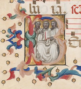 Úvod B: Trojice od Niccolò di Giacomo da Bologna
