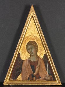 Pinnacle s Angelem, c. 1340. od Niccolò di Segna