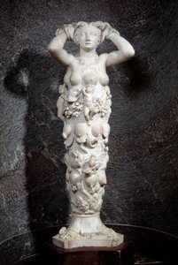 Alegorie přírody. Mramorová socha od Niccolo Tribolo (1500-1550) od Niccolo Tribolo