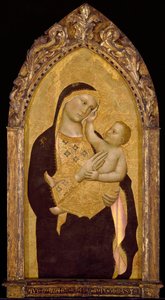 Panna a dítě, 1390-1400.