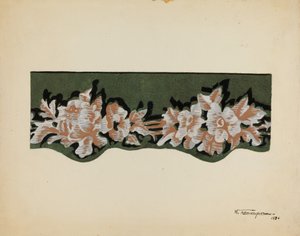 Wall Paper Border, 1936. od Nicholas Acampora