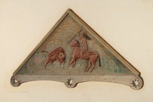 Přes panel dveří