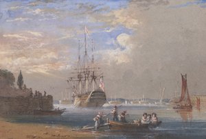 H.M.S. Svatý Vincent v Plymouthu