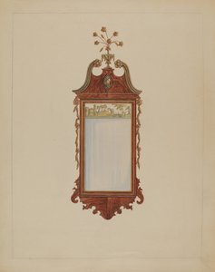 Hepplewhite zrcadlo