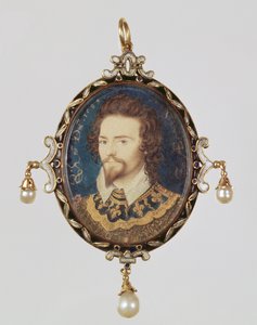 George Clifford, 3. hrabě z Cumberlandu od Nicholas Hilliard