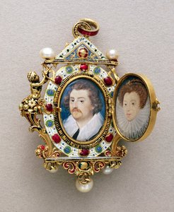 Portréty neznámého muže a ženy, kolem roku 1590