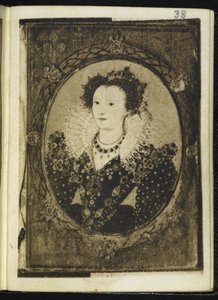 Královna Alžběta I (miniaturní) od Nicholas Hilliard