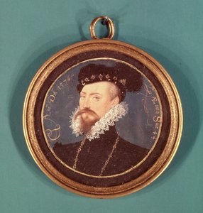 Robert Dudley, hrabě z Leicesteru (asi 1532-88) 1576 od Nicholas Hilliard