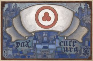 Prapor míru, 1931 od Nikolai Konstantinowitsch Roerich