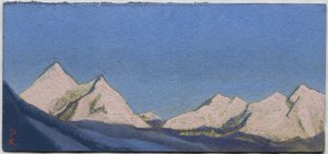 Himaláje, 1944 od Nicholas Roerich