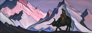 Laoské postavy, 1943. od Nicholas Roerich