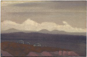 Mongolsko, Sunit, 1936 od Nicholas Roerich
