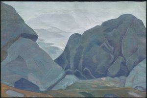 Monhegan, Maine, série "Ocean", 1922 od Nicholas Roerich