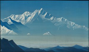Hora pěti pokladů od Nicholas Roerich