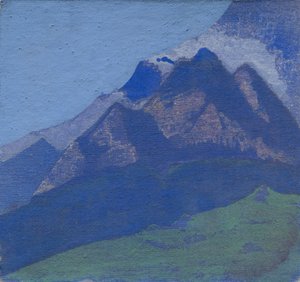Horské studium, kolem 1929 od Nicholas Roerich
