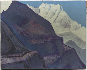Hory, studie, 1933 od Nicholas Roerich