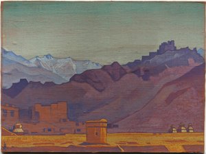 Cesta do Tibetu, 1925 od Nicholas Roerich