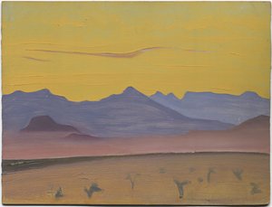 Santa Fe, 1921 od Nicholas Roerich