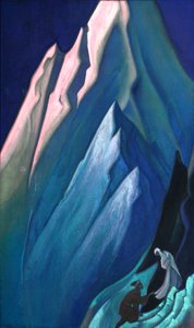 Ona, která vede, 1944. od Nicholas Roerich