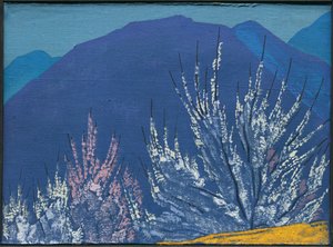 Studie k obrazu "Krišna", 1933 od Nicholas Roerich