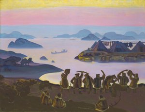 Volání slunce, 1919. od Nicholas Roerich