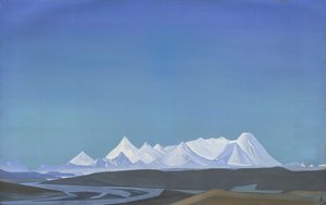 Největší a nejsvětější z Tangla, 1932 od Nicholas Roerich