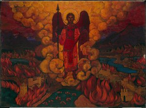 Poslední anděl, 1912 od Nicholas Roerich