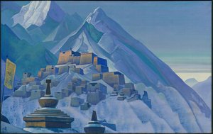 Tibet, Himaláje od Nicholas Roerich
