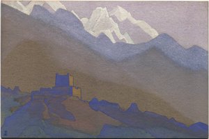 Tibet, Himaláje, 1936 od Nicholas Roerich