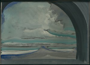 Bílý oblak, 1922 od Nicholas Roerich