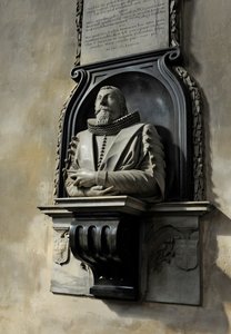 Památník Hugo Barker, 1632 (mramor)