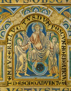 Druhý příchod ... (smalt na zlacené mědi) od Nicholas of Verdun