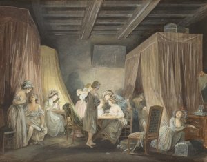 The Sunset of the Workers in Modes, 1788 od Niclas Lafrensen