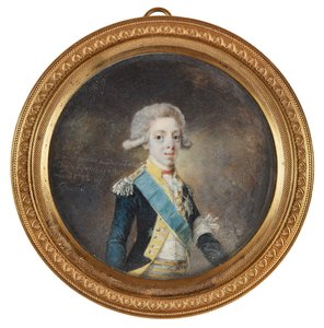 Portrét Gustava IV Adolfa Švédska, 1792 od Niclas Lafrensen