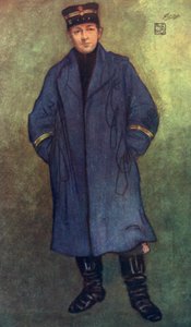 Norsko: norský kapitán (barva litho) od Nico Jungman