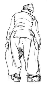 Studie holandského lodníka, 1898.