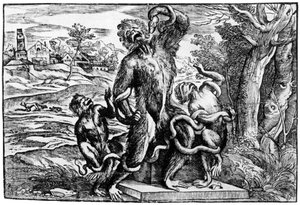 Karikatura skupiny Laocoon, 1937